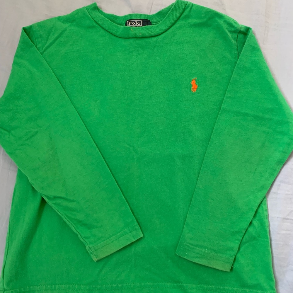 Green Polo by Ralph Lauren long sleeve shirt